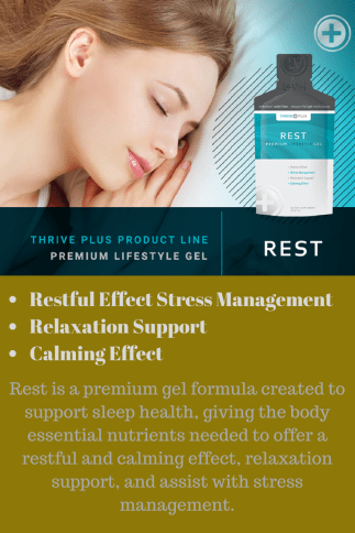 Rest is a premium gel formula created to support sleep health, giving the body essential nutrients needed to offer a restful and calming effect, relaxation support, and assist with stress management.