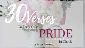 OWM Blog 30 Verses Pride